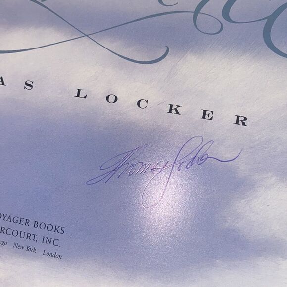 Signed copy of “Cloud Dance” by Thomas Locker - Picture 4 of 4